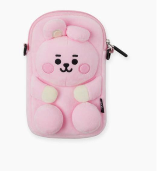 韩国 可爱 Line Friends BT21 COOKY BABY公仔斜挎包JPY带授权招加盟代理 商品图0