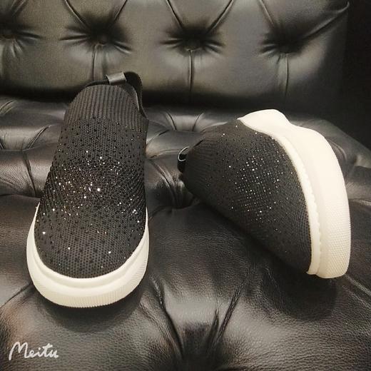 LFGJ 12201,水钻针织运动单鞋女 商品图9