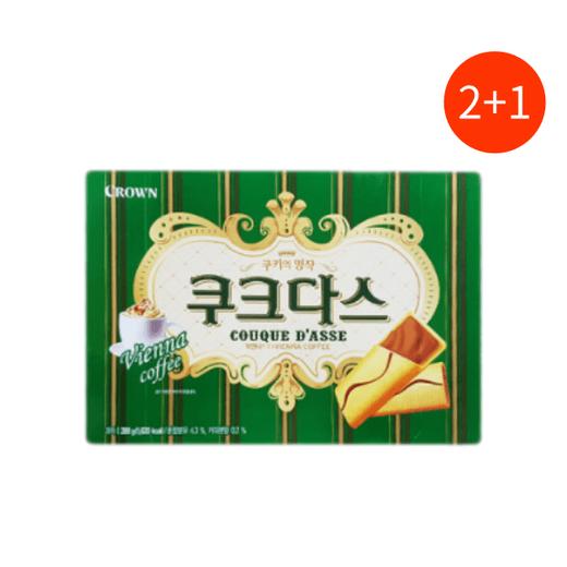 【2+1】克丽安 酷客咖啡蛋卷绿色288g【中】 商品图0