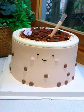 奶茶奶油蛋糕 下单前请仔细阅读商品详情