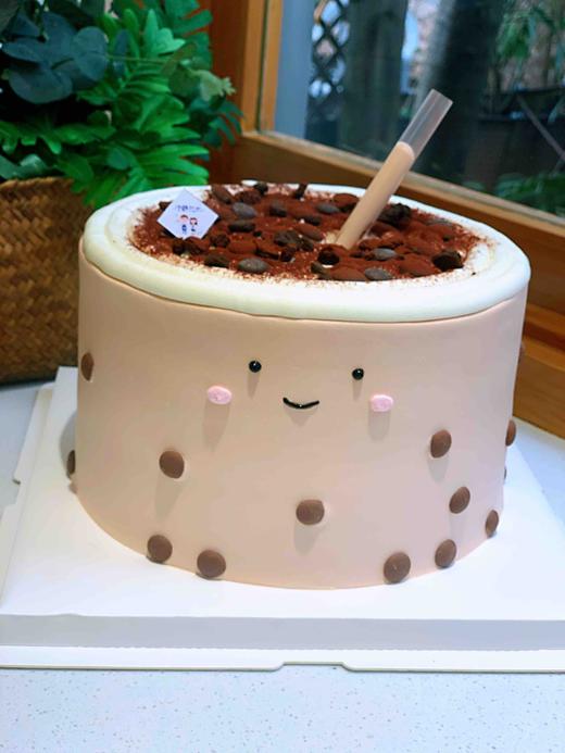 奶茶奶油蛋糕 下单前请仔细阅读商品详情 商品图0