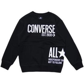 Converse匡威童衣正春季新品男童针织毛圈套头卫衣CV2112028