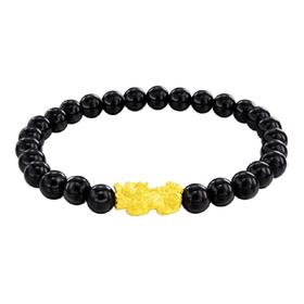 周大福24K GOLD CHARM BRACELET - PI YAO (22657) 手链JPY带授权招加盟代理