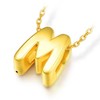 周大福24K GOLD PENDANT/CHARM - INITIAL M (16232) 串饰JPY带授权招加盟代理 商品缩略图1