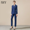 IWY/蓝色百搭通勤面试西服西装套装女时尚气质女神主持人上镜面试正装CP3410 商品缩略图2