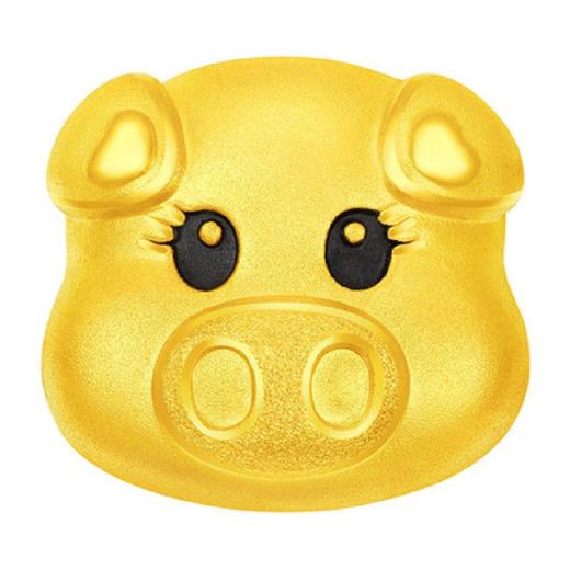 周大福24K GOLD PENDANT/CHARM - PIG (21310) 串饰JPY带授权招加盟代理 商品图0