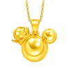 周大福GOLD PENDANT - DISNEY CROWN MICKEY MOUSE (12447) 吊坠JPY带授权招加盟代理 商品缩略图0