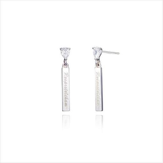 韩国Wingbling银针翼简约百搭精致气质针Loop耳环银Olive YoungJPY带授权招加盟代理 商品图2