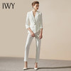 IWY/白色系带收腰西服西服套装女时尚修身气质女神范职业商务通勤正装C304+P305 商品缩略图4