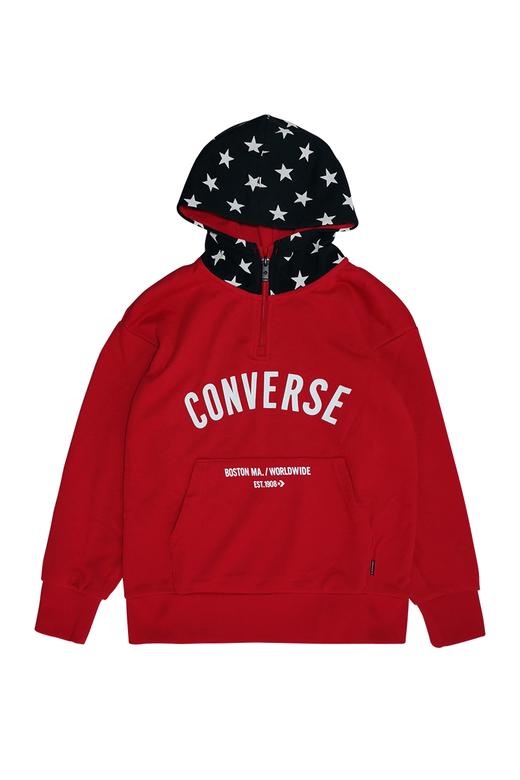 Converse/匡威童装正品春新半拉链线圈套头连帽卫衣CV2112009 商品图4