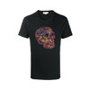 ALEXANDER MCQUEEN 麦昆 男士短T恤 黑色 彩色骷髅头印花 649873 QQZ53 0901 商品缩略图0