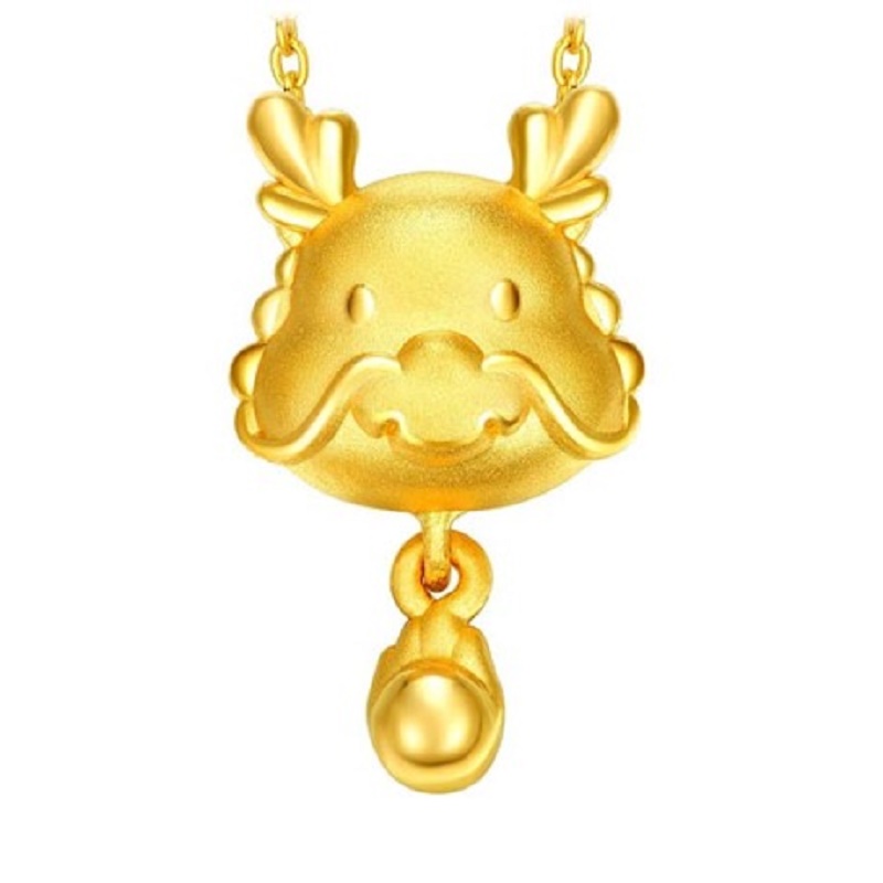 周大福GOLD PENDANT-12 ZODIAC SIGNS YEAR OF THE DRAGON(18767)JPY带授权招加盟代理