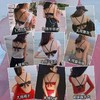 【夏日文胸套装！美背性感蝴蝶结光面无痕上托~】蝴蝶结美背前扣文胸套装性感内衣女无钢圈小胸聚拢调整型胸罩套装 商品缩略图2