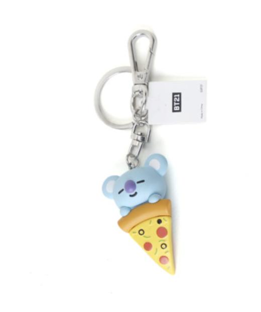 韩国 可爱 Line Friends BT21 KOYA字节图钥匙扣JPY带授权招加盟代理 商品图0