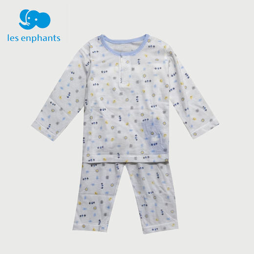 丽婴房-内衣类（四季）D0套装海蓝\宝蓝 商品图0