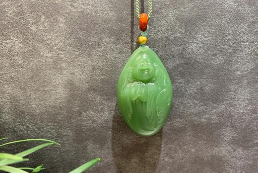 【御珠宫坊】碧玉佛挂件 商品图2