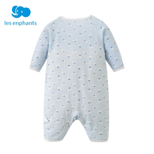 丽婴房-内衣类（夏）D0连装裤\游戏裤天蓝 商品图1