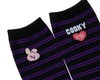 韩国 可爱 Line Friends  BT21 COOKY HEART中号袜子JPY带授权招加盟代理 商品缩略图1
