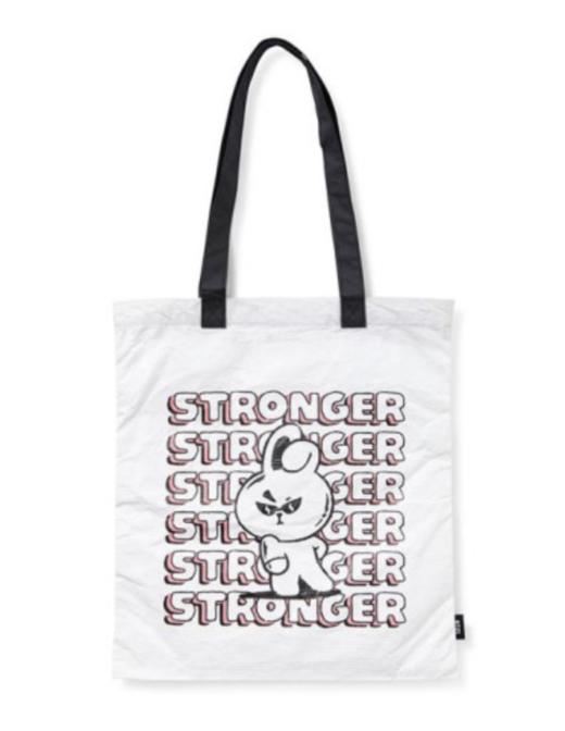 韩国 可爱 Line Friends BT21 COOKY音乐特卫强环保袋JPY带授权招加盟代理 商品图0