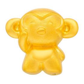 周大福GOLD CHARM-12 ZODIAC SIGNS YEAR OF MONKEY (14828) 串饰JPY带授权招加盟代理