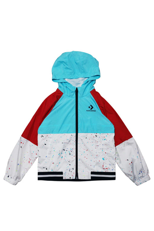 Converse匡威童衣春男女儿童拼接连帽休闲梭织外套CV2112153 商品图4