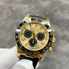 N劳li士黄金迪通拿余文乐M116518ln-0048，单独真正4130机芯，精钢镀厚金，黄金表壳。表壳厚度和zp一致，全部计时功能100% 实现， 使用了订制版KIF避震器 正品原版开模精品中的精品 商品缩略图4