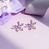 韩国Wingbling 银针紫色小花植物气质花卉耳钉Olive YoungJPY带授权招加盟代理 商品缩略图1