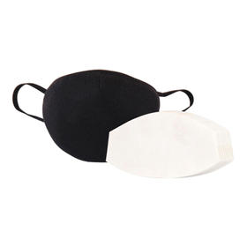 HANNAH PAD 有机纯棉口罩 大号 (BLACK+口罩滤芯 30个)JPY带授权招加盟代理