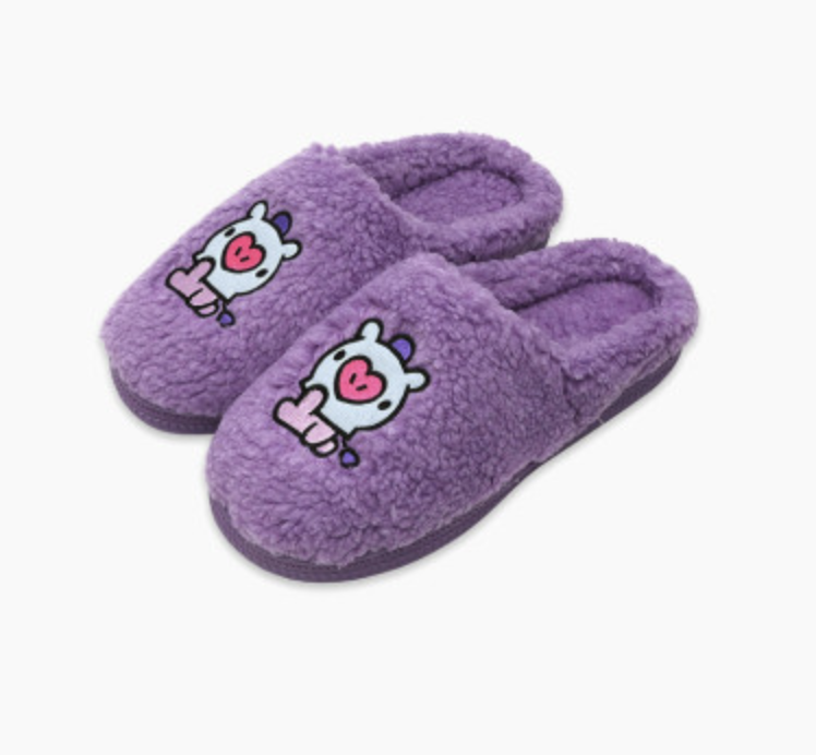 韩国 可爱 Line Friends BT21 MANG BABY小册子拖鞋JPY带授权招加盟代理