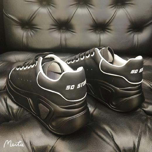 LFGJ6702  真皮时尚小白鞋低帮百搭松糕单鞋女 商品图9