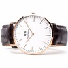 DANIEL WELLINGTON/石英男表白色盘皮带金色边 40MM DW00100011JPY带授权招加盟代理 商品缩略图2