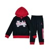 JORDAN乔丹童装春新连帽套头卫衣+松紧腰针织裤套装JD2112035 商品缩略图0