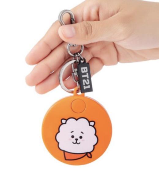 韩国 可爱 Line Friends BT21 RJ LED投影钥匙扣JPY带授权招加盟代理 商品图0