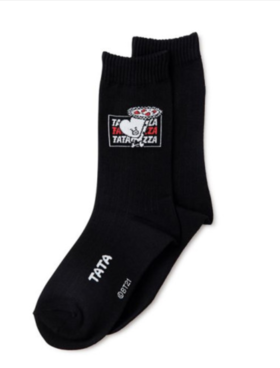 韩国 可爱 Line Friends BT21 TATA咬伤中号袜子JPY带授权招加盟代理