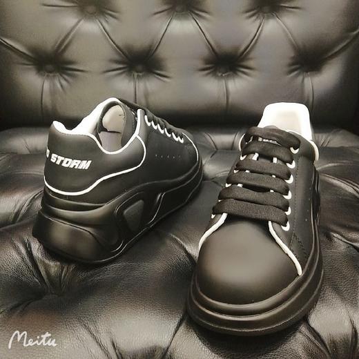 LFGJ6702  真皮时尚小白鞋低帮百搭松糕单鞋女 商品图7