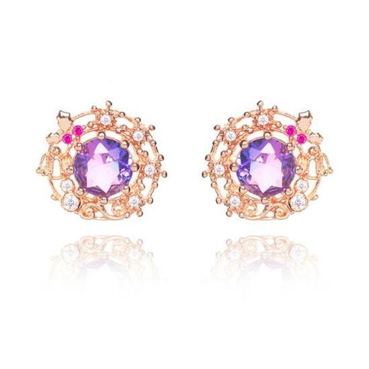 韩国wingbling首尔蓝调不规则送女友耳钉款耳夹款Olive YoungJPY带授权招加盟代理 商品图1