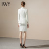 IWY/通勤白色商务西服套裙女职业装套装修身双排扣时尚气质名媛英伦风CS1150 商品缩略图3