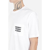 BURBERRY 巴宝莉 男士胶带印花棉质圆领短袖T恤 白色 8021843 A1464 商品缩略图3