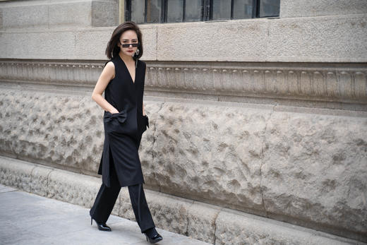 S2臣禾 蝴蝶结马甲外套 9211021176【奥莱】 商品图4