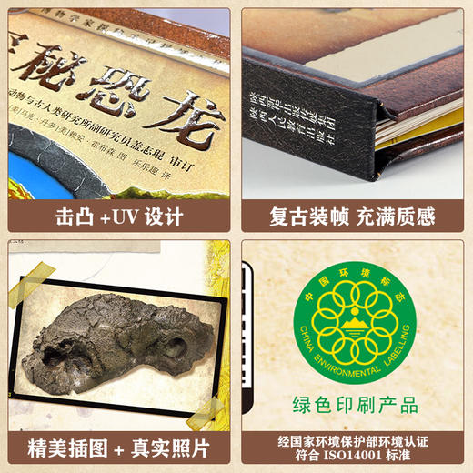 乐乐趣 博物学家探秘手记拼插立体书 探秘恐龙 商品图4