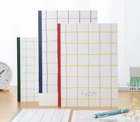 国誉格子印象无线装订本B5方格