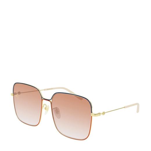 GUCCI/古驰 女士眼镜 粉色 太阳镜GG0443S-005JPY带授权招加盟代理 商品图0