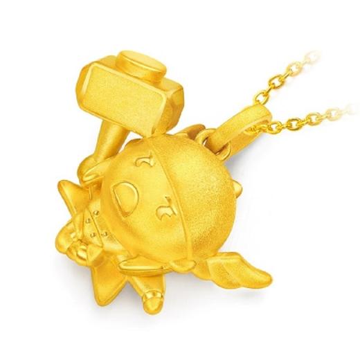 周大福24K GOLD CHARM - MARVEL SERIES THOR (20533) 吊坠JPY带授权招加盟代理 商品图2
