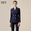 IWY/谢颖颖-主持人同款藏青色售楼部职业装西服装套装女商务通勤干练经理上班工作服正装CP369 商品缩略图3