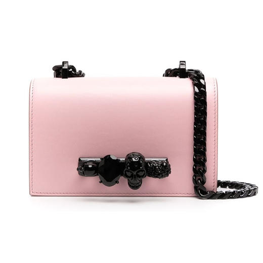 MCQ 麦昆 女士单肩包 粉色 大骷髅头 653134 CMO0V 5800 商品图0