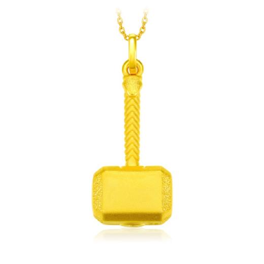 周大福 GOLD PENDANT - MARVEL SERIES THOR HAMMER (20534) 吊坠JPY带授权招加盟代理 商品图1