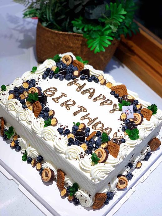 ing简洁长方形奶油蛋糕 下单前请仔细阅读商品详情 商品图1