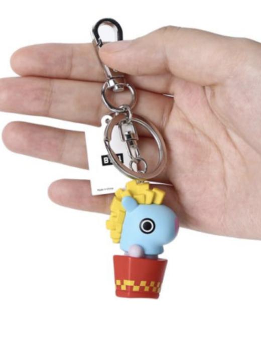 韩国 可爱 Line Friends BT21 MANG字节图钥匙扣JPY带授权招加盟代理 商品图0