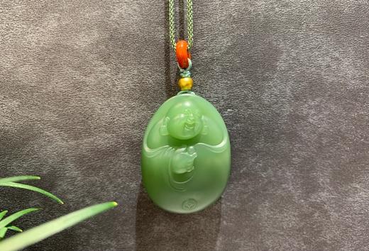 【御珠宫坊】碧玉佛挂件 商品图2