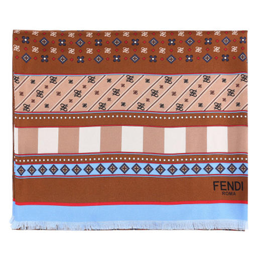 芬迪 FENDI (vetrina) FENDI SCARF 丝巾JPY带授权招加盟代理 商品图0